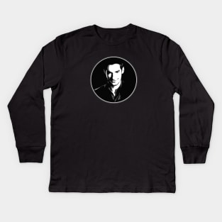 Lucifer Morningstar Kids Long Sleeve T-Shirt